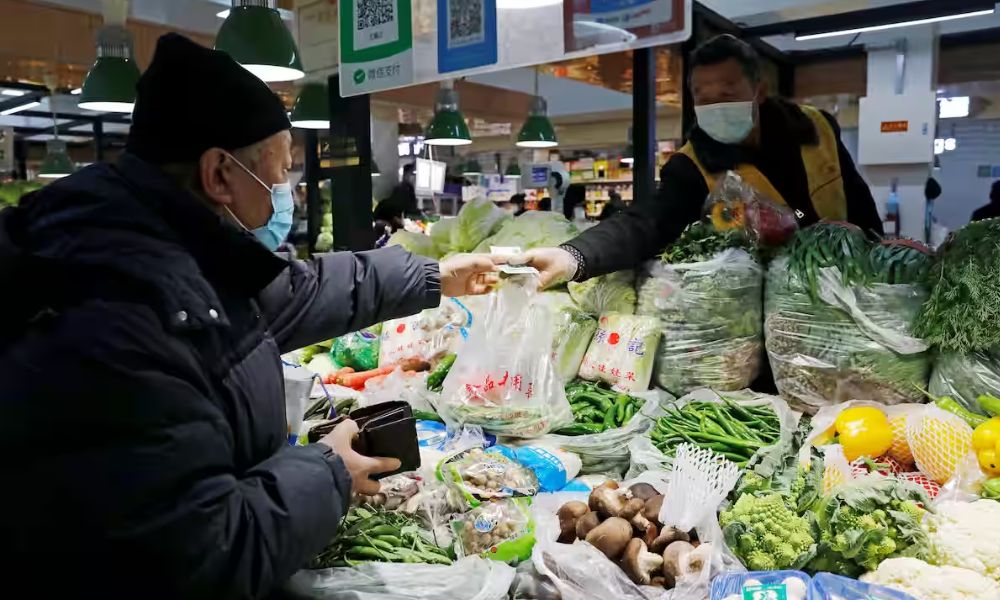 China swings into deflation as recovery falters